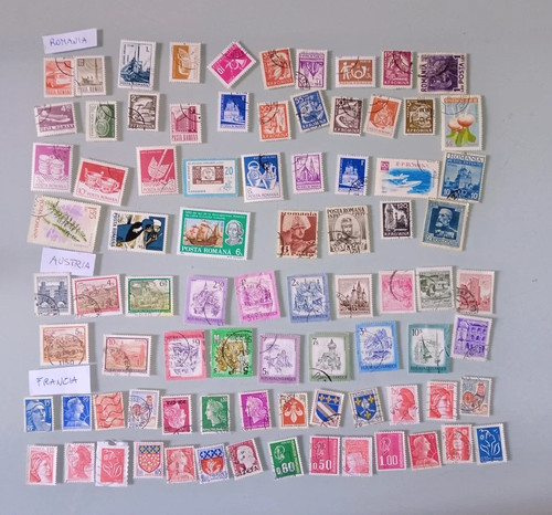 500 francobolli usati - 500,