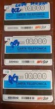 3  schede telefoniche anno