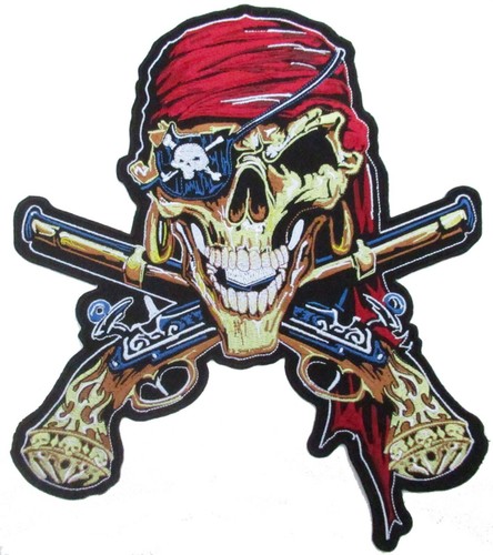 Ecusson dorsal patche - , pirate