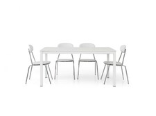 MODERN WHITE ASH EXTENDABLE