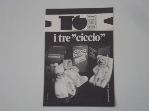 Advertising pubblicità 1974 - pubblicità,