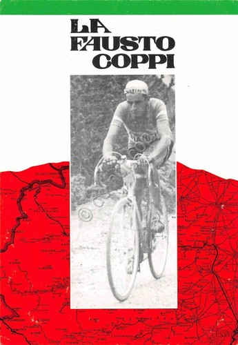 Cartolina ciclismo gara fondo - cartolina,