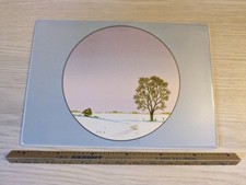 Villeroy & Boch Galerie Ceramic Postcard Sunset Glow Seasons Monique Bizet 