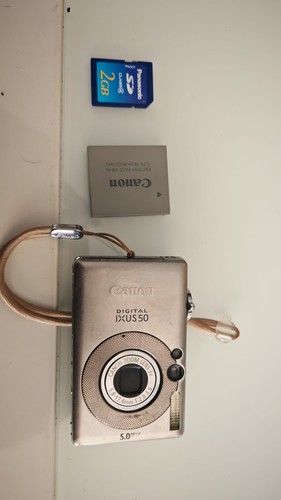 Canon digital camera - ixus, 50