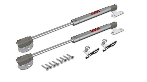 Pistone gas braccetto - pistone, a