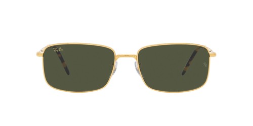 Ray ban 3717 gold - ray-ban, gold/green