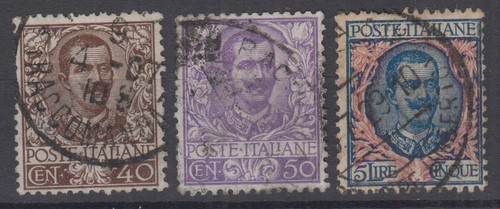 Regno 1901 floreale alti - regno,