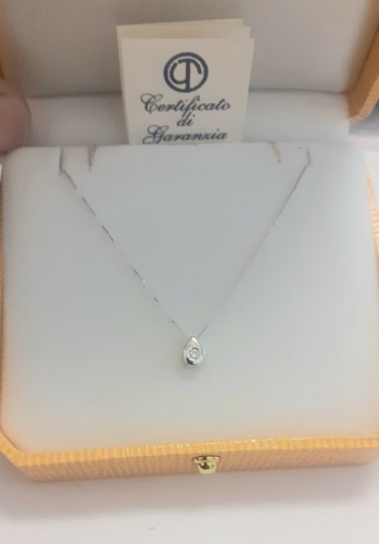 Collana punto luce - , diamante