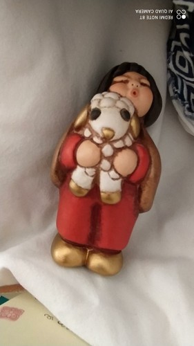 Thun pastore agnello presepe - agnello,