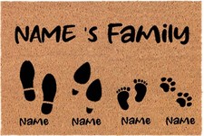 Zerbino Famiglia completamente PERSONALIZZABILE idea regalo family