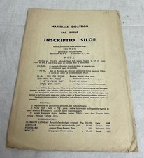 Vintage Materiale Didattico