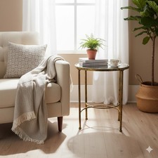 Tavolo antico oro rotondo