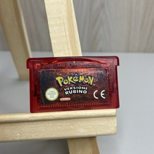 POKEMON Versione RUBINO Gioco ITA Originale Nintendo Game Boy - New Battery