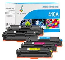 Nuove 5 cartucce inchiostro stampante TRUE IMAGE per Laser Jet Pro a colori 410A