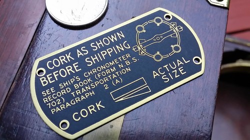 Navy marine chronometer - us,