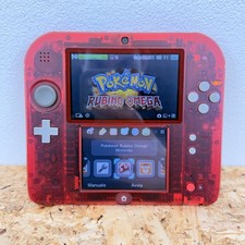 2ds Clear Red Omega Ruby