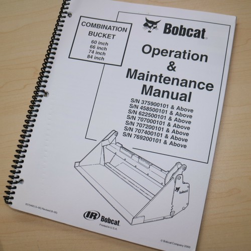 Bobcat combination bucket - combination,