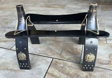 SGABELLO  VINTAGE SELLA DI CAMMELLO