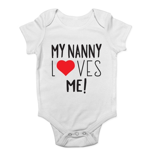 Body gilet nanny loves me - my,