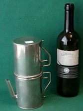 Vecchia rara caffettiera - vecchia,