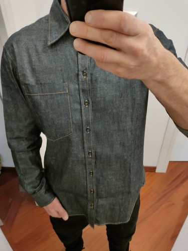 Camicia jeans dsquared - camicia, (xxl