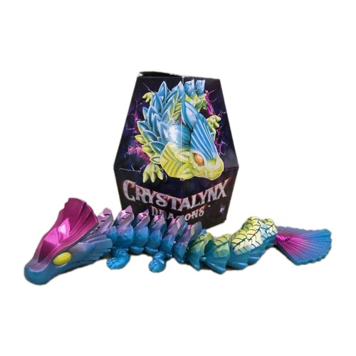 Crystalynx dragons raro - crystalynx, 9,5"