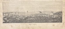CORSICA BASTIA Panorama Antica