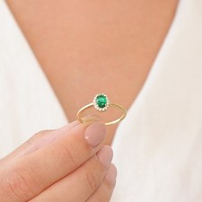 1 KT Smeraldo Fidanzamento