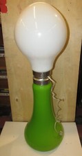 Lampada da terra 'Birillo' Verde, di Carlo Nason per Mazzega, anni '60