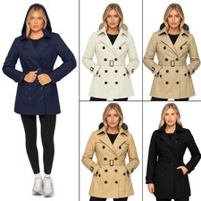 Donna Cappotto Trench Kruze