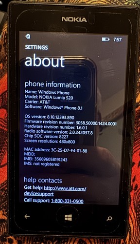 Nokia lumia 520 8gb - nokia,