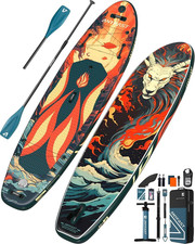 Stand up Paddle-Board-Wide-Gonfiabile-Pesca-Paddleboard - 335X88 Ultra Stabile W