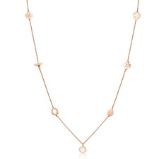 Sagapo Collana Donna Acciaio Quadrifoglio Ape Ferro Di Cavallo Coccinella SHD03