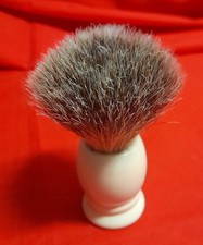 Razor brush badger/pennello in tasso (De Carlo-Torino) made in Italy vintage