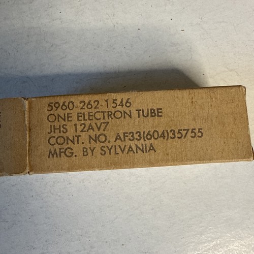 Lot sylvania tung - of, tung-sol