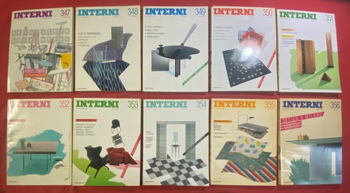 Interni lotto riviste - interni,