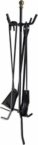 Set camino ferro battuto 5pz - set,