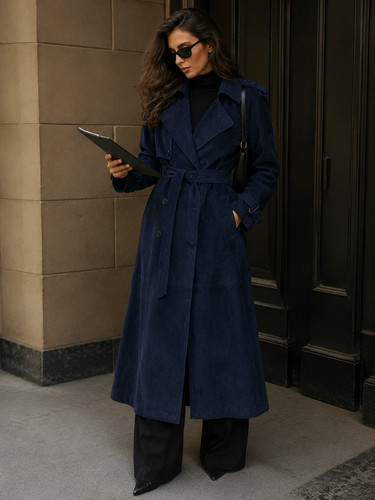 Cappotto lungo trench - , donna