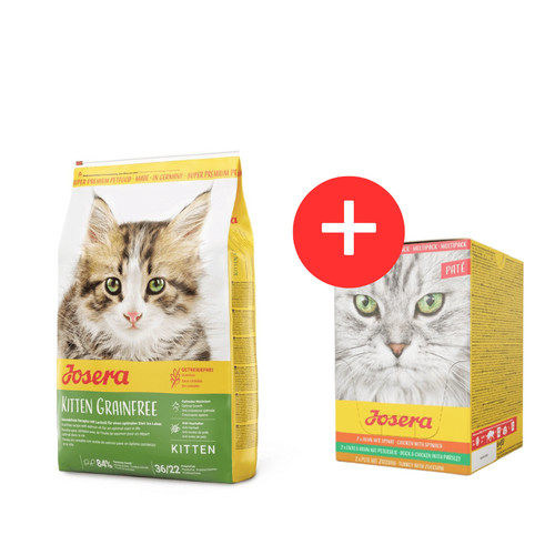 Josera kitten grainfree cibo - kitten,