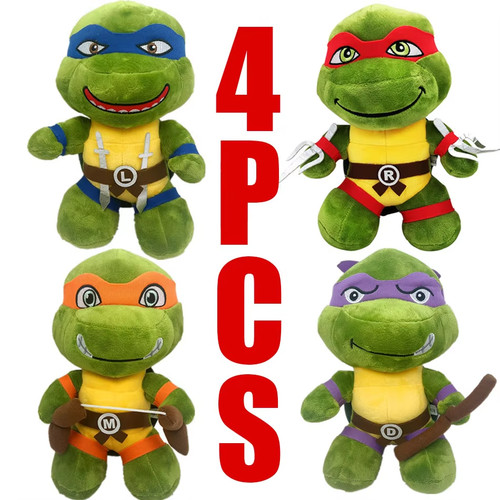 25cm peluche tartarughe ninja - tartarughe,