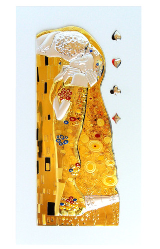 Bacio klimt quadro - di,