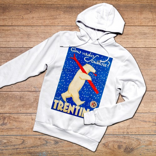 Felpa hoodie vintage - felpa, dolomiti