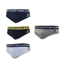 Lotto 6 Slip Uomo in Cotone Elasticizzati Modelli Assortiti