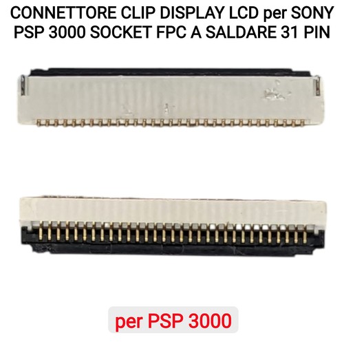 Connettore clip display - connettore, lcd