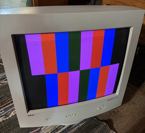 Monitor vintage nec multisync - monitor,