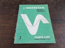 Elenco ricambi Honda CB750