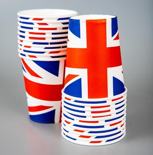 Tazze carta union jack ve - union,