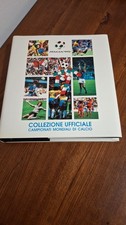 COLLEZIONE UFFCIALE CAMPIONATI MONDIALI  CALCIO ITALIA 90 con annulli filatelici