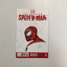 The Superior Spider-Man #1 Variant Edition Sketchbook Cover by Danny Haas