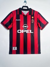AC Milan 1997/98 Home Lotto - Stella Opel Era Capello!